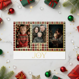 CARTE DE VŒUX EN ALUMINIUM