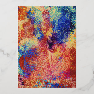 CARTE DE VŒUX EN ALUMINIUM 