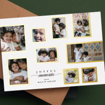 4+ Collage de photos Joyeux Noël