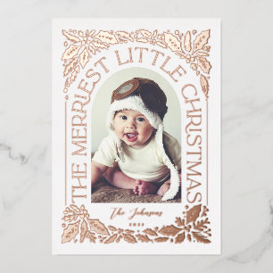 Carte De Vœux En Aluminium Berry Merriest Little Christmas Arch Photo