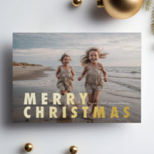 Bold Modern OR Joyeux Noël Photo