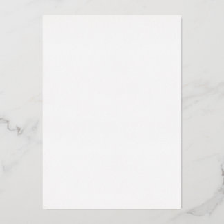 Carte De Vœux En Aluminium Créez votre propre blanc