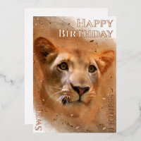 Joyeuse Lioness Sweet Birthday