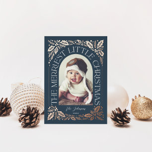 Carte De Vœux En Aluminium Marine Merriest Little Christmas Arche Photo