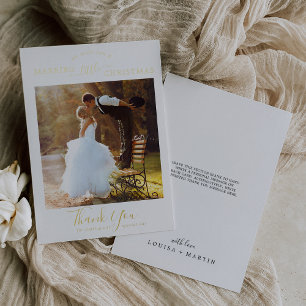 Carte De Vœux En Aluminium Minuscule huile mariée Petit Merci de Noël