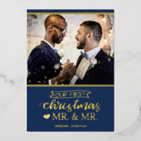 Notre premier Noël en tant que monsieur & monsieur
