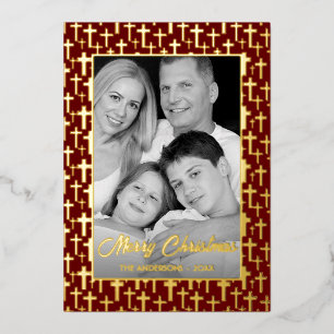 Carte De Vœux En Aluminium Photo de famille   Convertir automatiquement l'ima