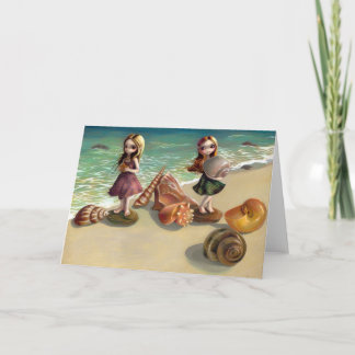 Carte de voeux "En bord de mer"