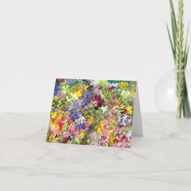 Carte de voeux et de notes pour les émeutes de cou (Devant)