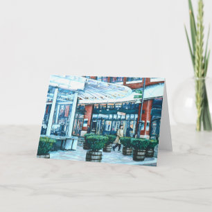 Carte de voeux Excursions de port maritime