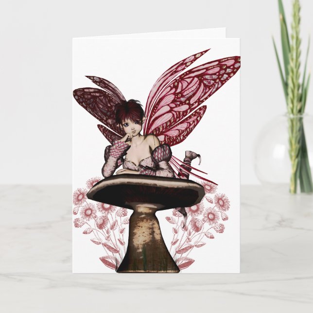 Carte de voeux Fairy Blank (Devant)