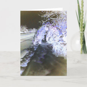 Carte de voeux Fairy Glow Purple