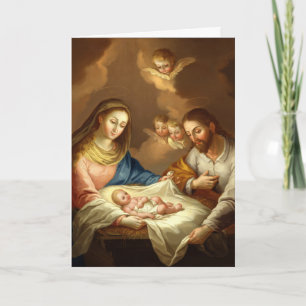 Carte de voeux faite sur commande "de Natividad de