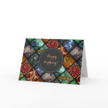 Carte de voeux faite sur commande de Polyptych de