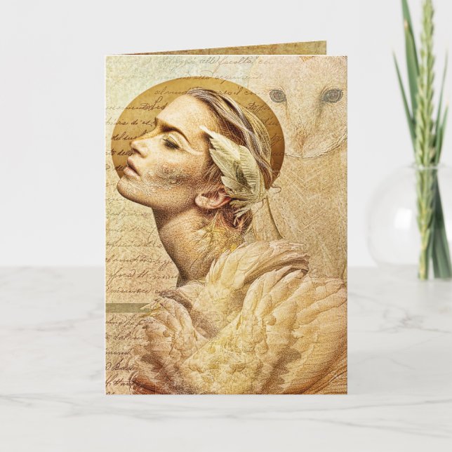 carte de voeux faite varier le pas d'amis (Devant)