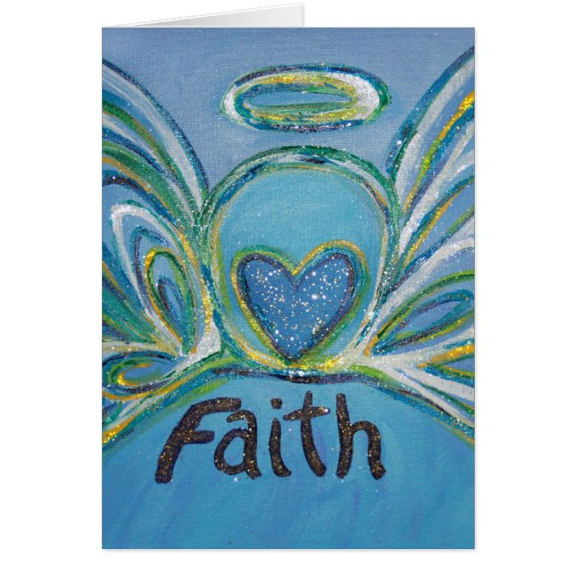 Carte de voeux Faith Angel (Devant)