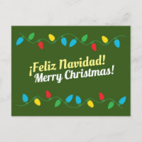 Carte de vœux Feliz Navidad