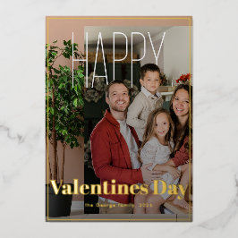 Carte de vœux festive de Noël avec photo de famill