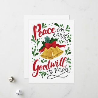 Carte de vœux festive I Heard The Bells