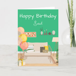 Carte de voeux Festive Mosaïque