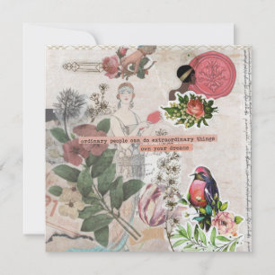 Carte de voeux Flat Dreams Extraordinaire