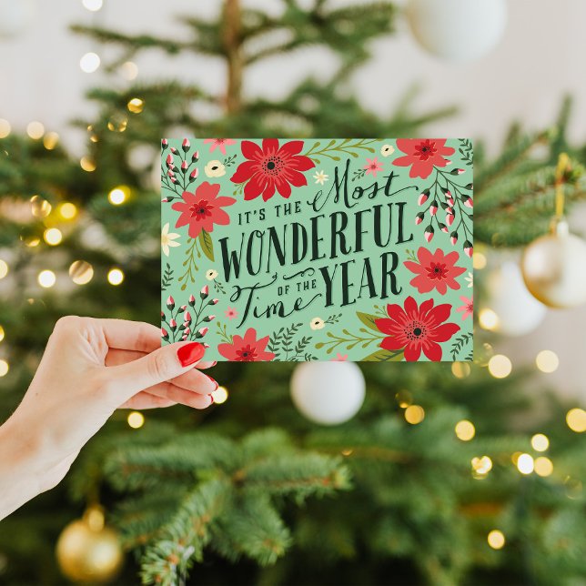 Carte de voeux Floral (Créateur téléchargé)