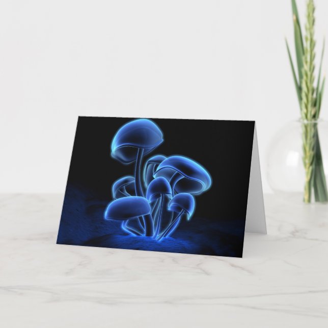 Carte de voeux Fluorescence (Devant)