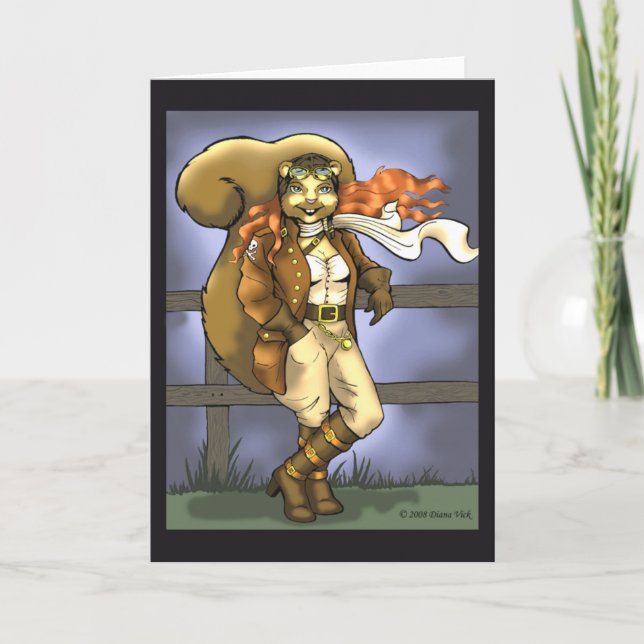 Carte de voeux Flying Squirrel (Devant)