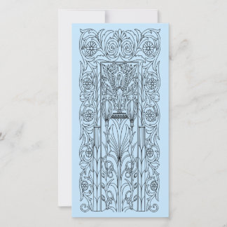 Carte de vœux FNC Swan Door