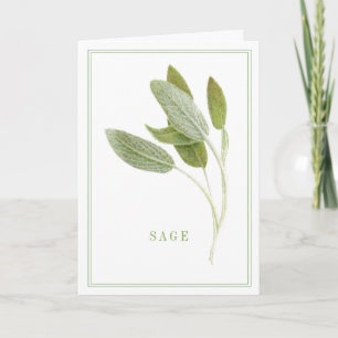 Carte de voeux FRAIS SAGE