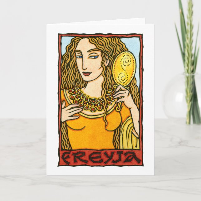 Carte de voeux Freyja (Devant)