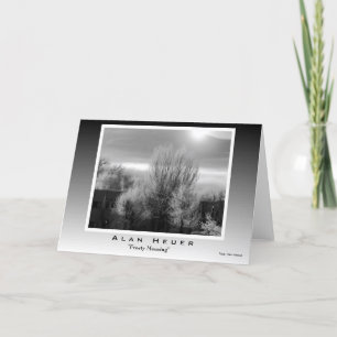 Carte de voeux - "Frosty Morning"