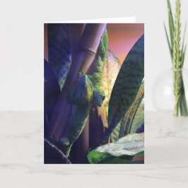 carte de voeux gecko #3 (amour)