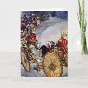 Carte de voeux Golden Coach Fine Art