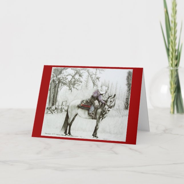 Carte de voeux Good Day's Work 5x7 (Devant)