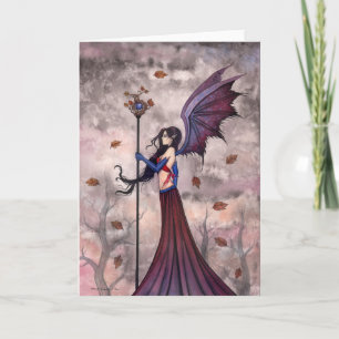 Carte de voeux Gothique Fairy Vampire