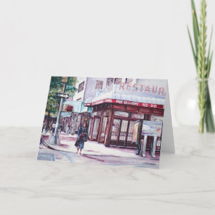 Carte de voeux Gramercy Coffee Corner