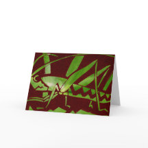 Carte de voeux Grasshopper