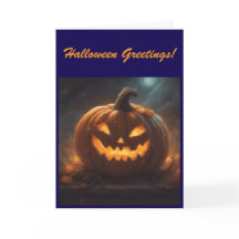 Carte de vœux Halloween