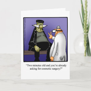 Carte de voeux Halloween Humour personnalisable