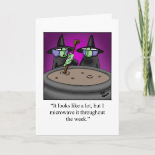 Carte de voeux Halloween Humour personnalisable