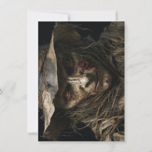 Carte de voeux Halloween Scarecrow