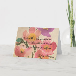 Carte de voeux Hamlet