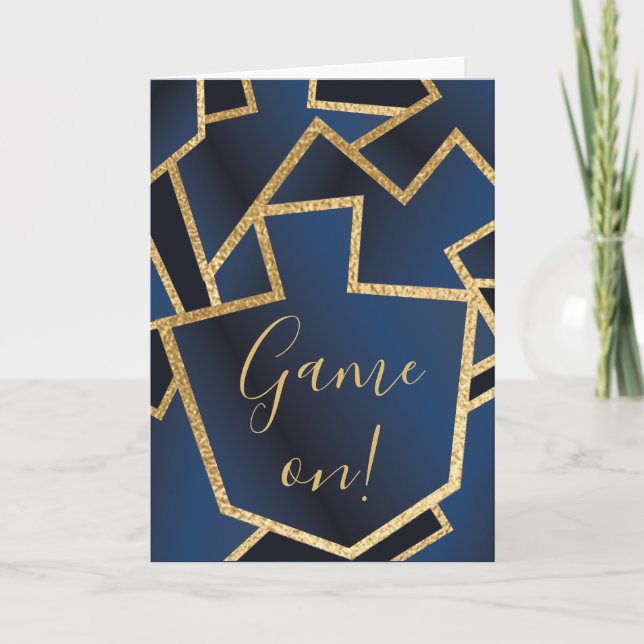 Carte de voeux Hanoukka avec Enveloppe Rêves éléga (Devant)