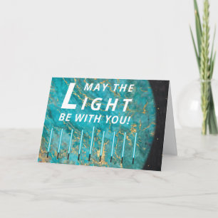 Carte de voeux Hanoukka Lights