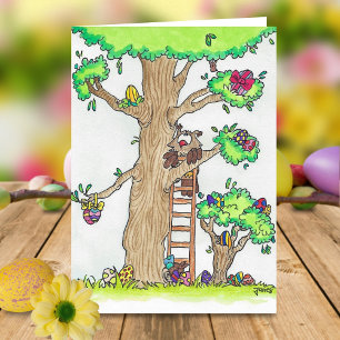 Carte de voeux HAPPY EASTER par Nicole Janes
