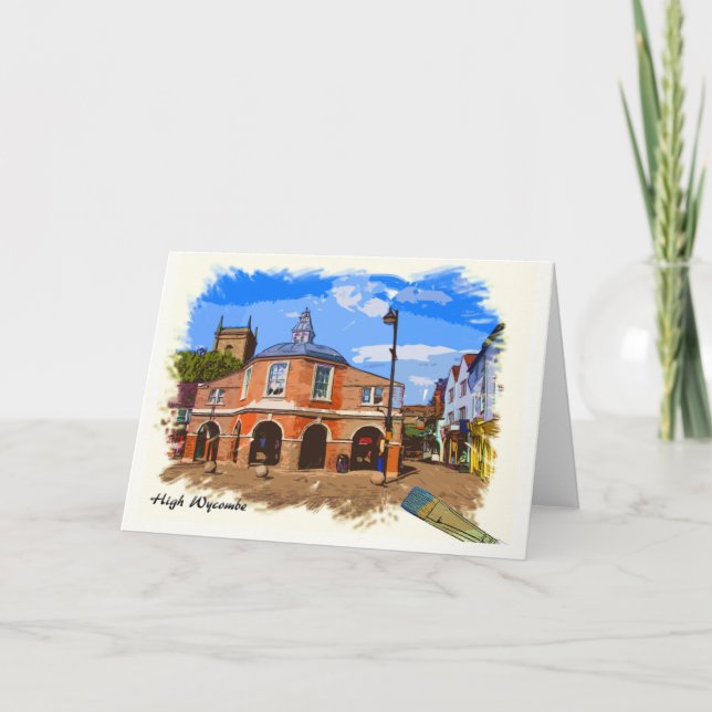 Carte de voeux haute Wycombe Pot Pot Pot (Devant)