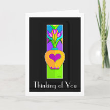 Carte de voeux Heart Ginger Jar