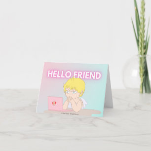 Carte de voeux Hello Friend
