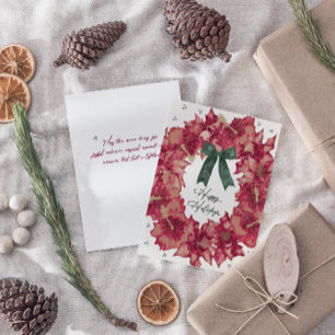 Carte de voeux Hibiscus Wreath